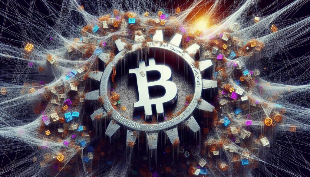 JPEG spam and Bitcoin's core function at risk