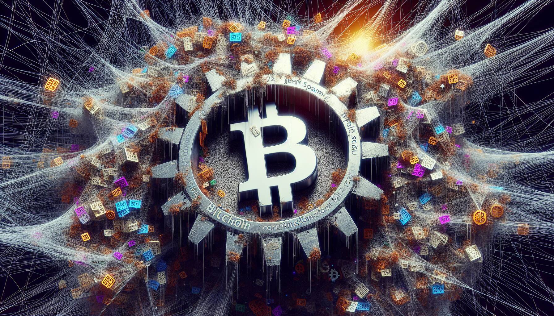 JPEG spam and Bitcoin's core function at risk