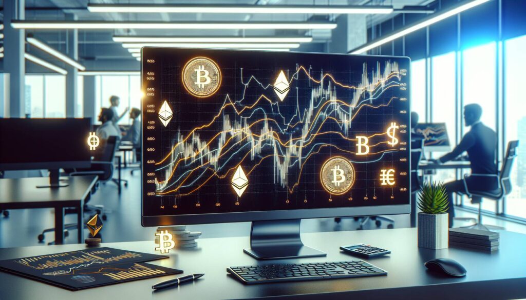 Market movements in cryptocurrency reflect growth and volatility