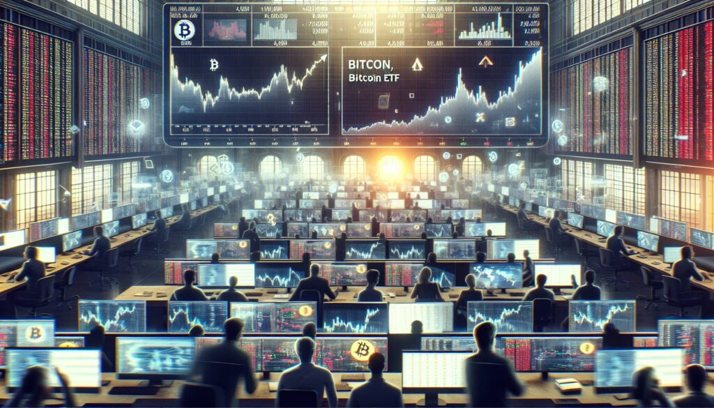Market sentiment shifts around BlackRock's bitcoin ETF