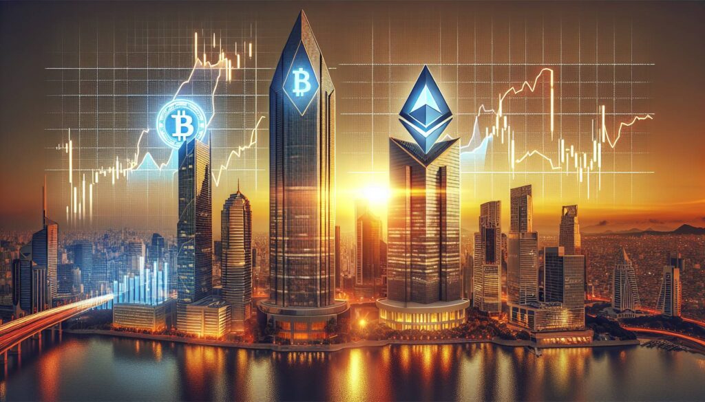 Market shifts between Bitcoin and Ether in August