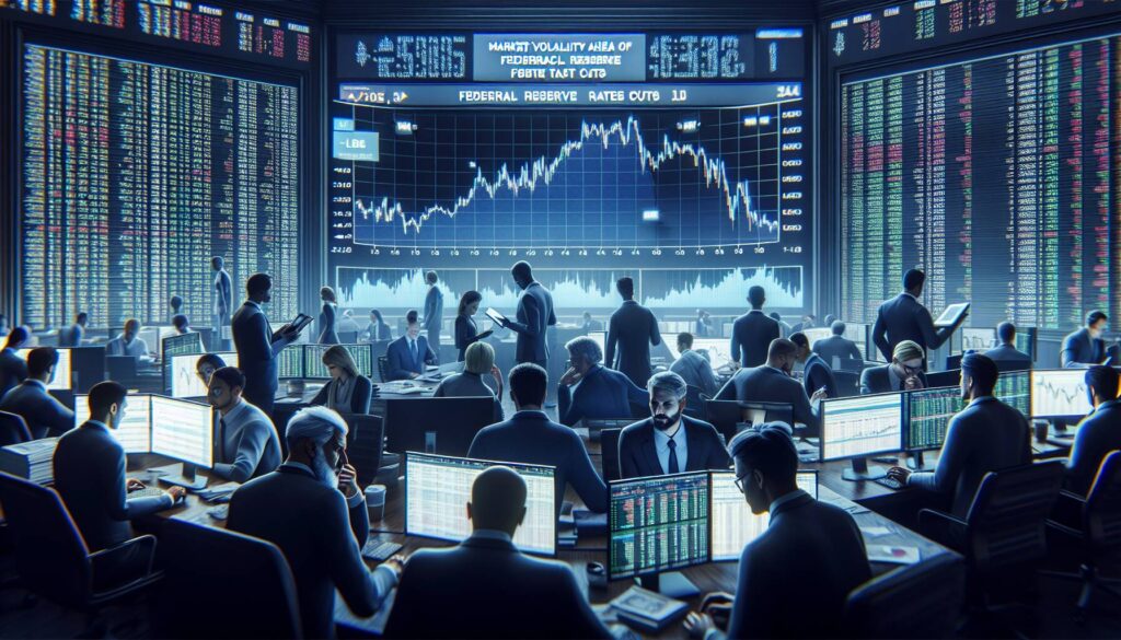 Market volatility ahead of Federal Reserve rate cuts