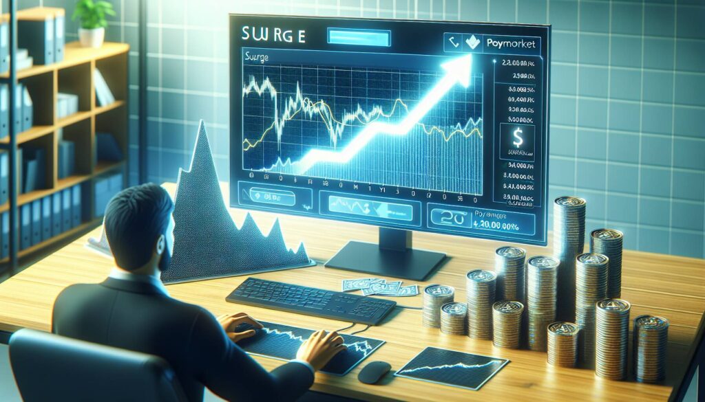 Polymarket's significant valuation surge fuels prediction market growth