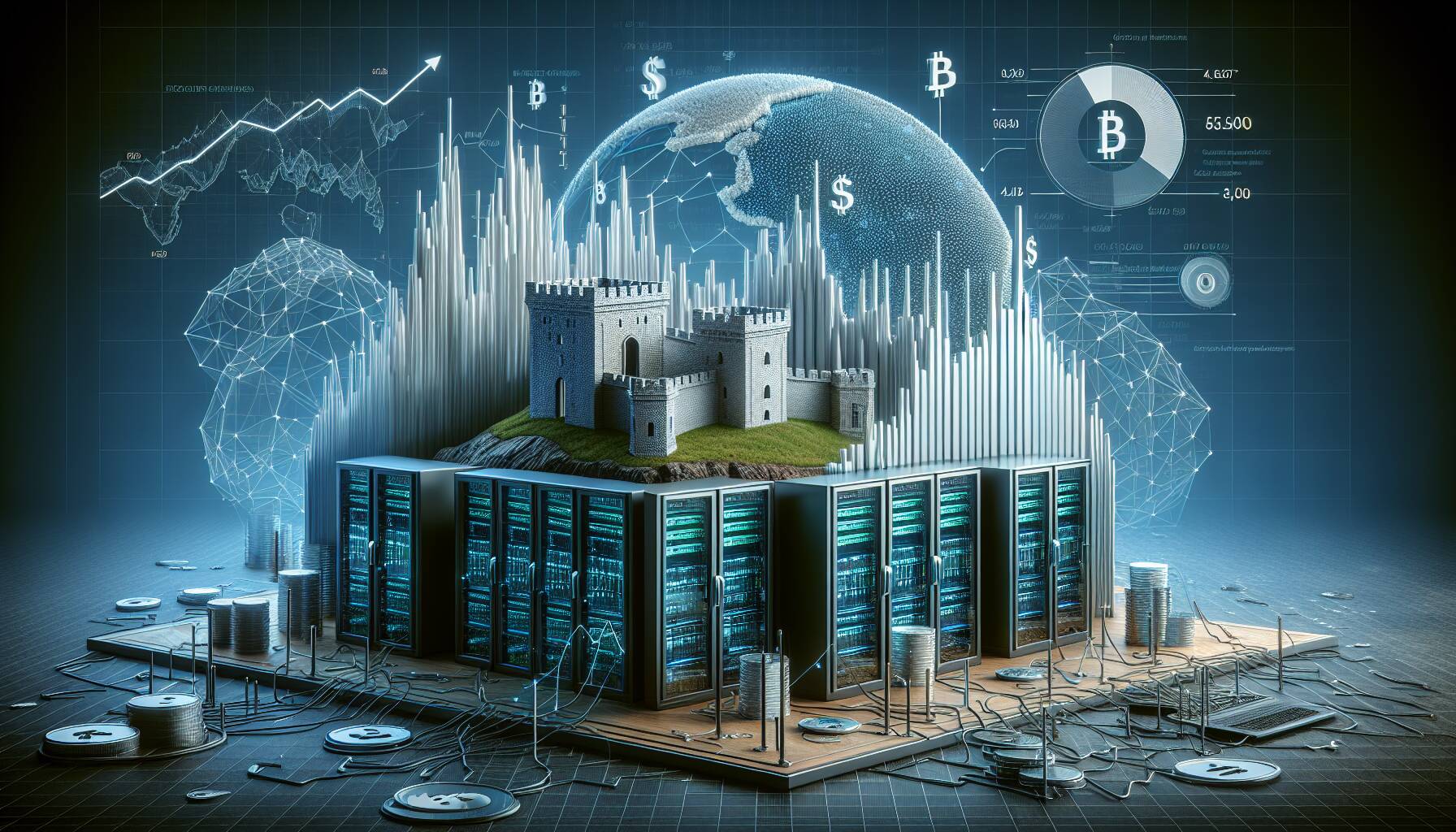 Price fluctuations and resilience in Internet Computer Protocol