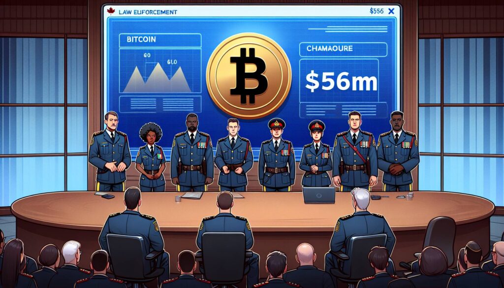 RCMP Unveils Record-Breaking $56M Cryptocurrency Seizure in Canadian History