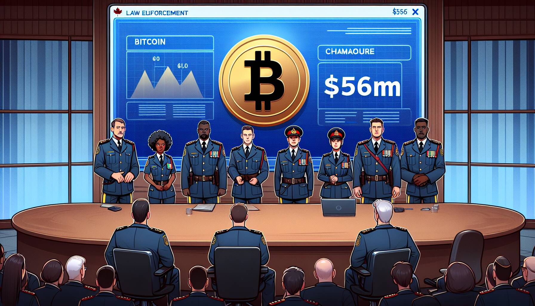 RCMP Unveils Record-Breaking $56M Cryptocurrency Seizure in Canadian History