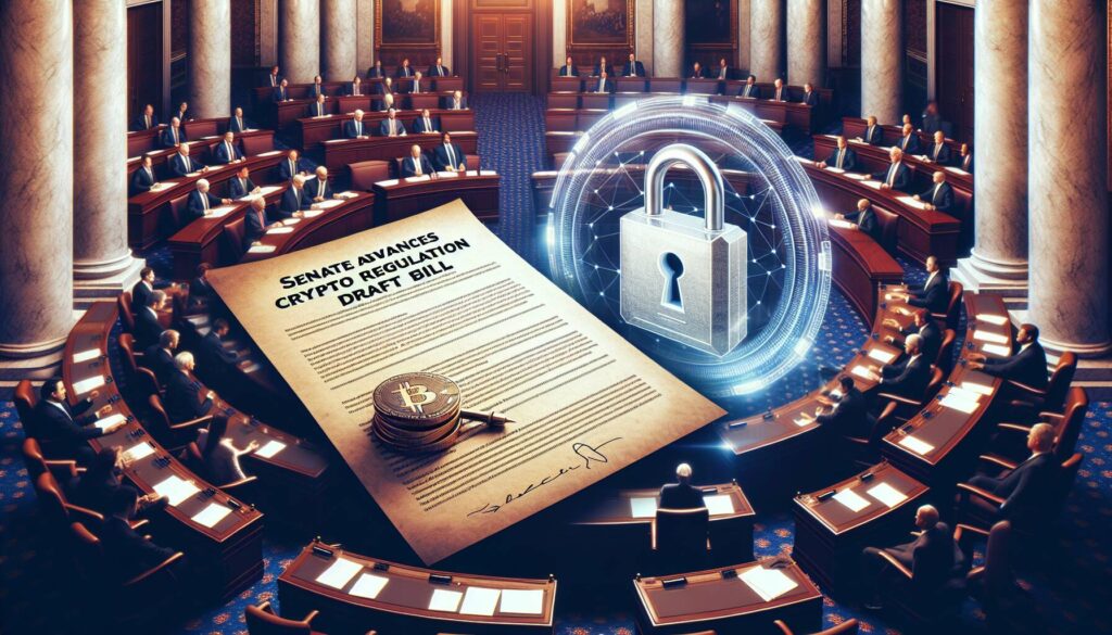 Senate advances crypto regulation draft bill