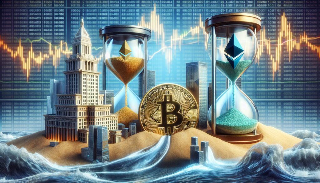 Shifting dynamics in ether and bitcoin ETF flows