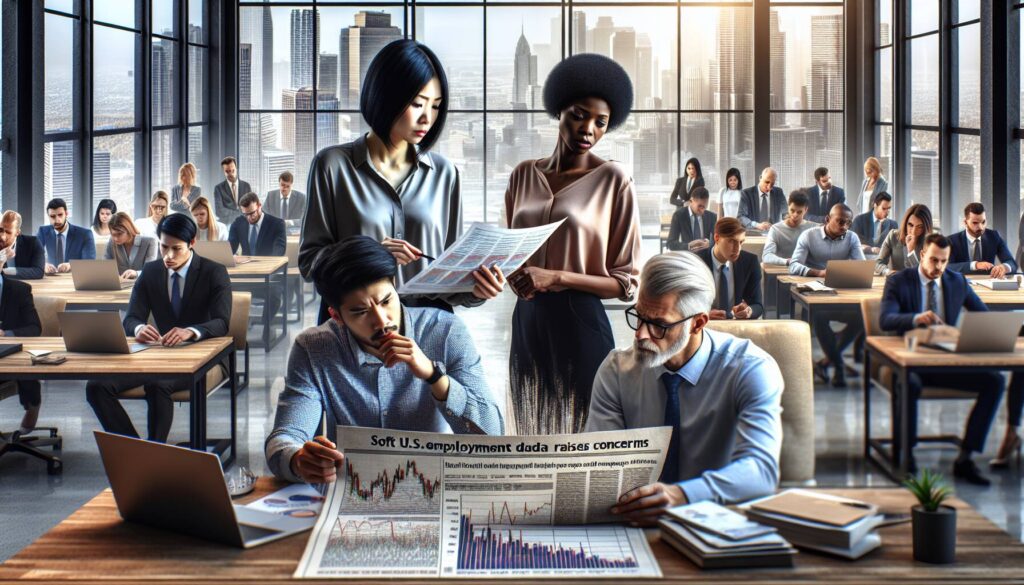 Soft U.S. employment data raises concerns over Federal Reserve policy