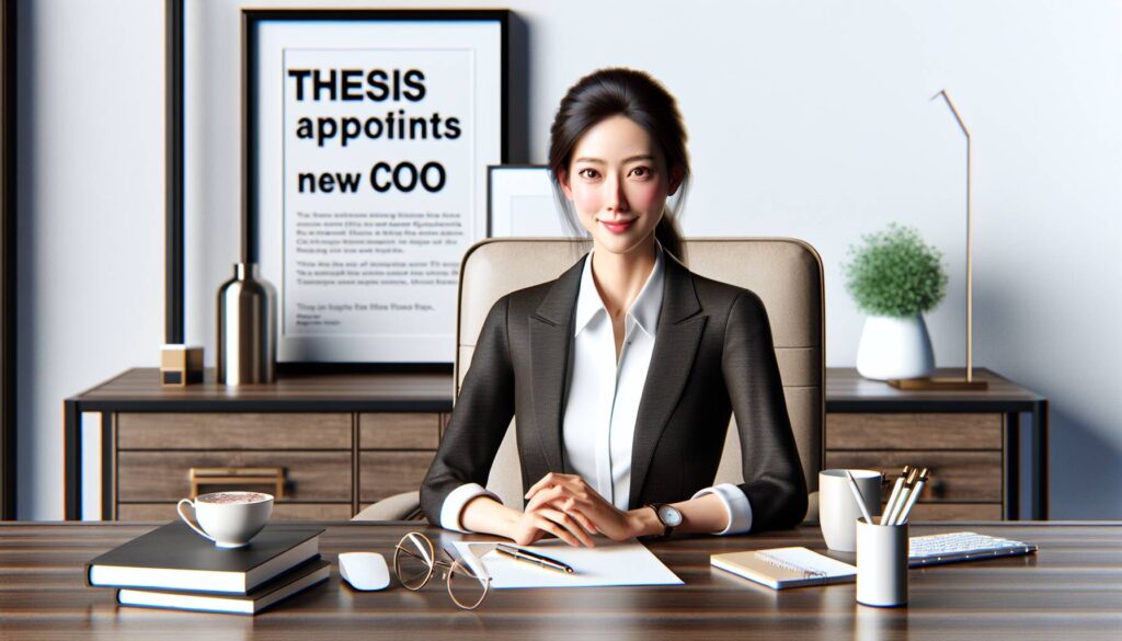 Thesis appoints Victoria Chan as COO