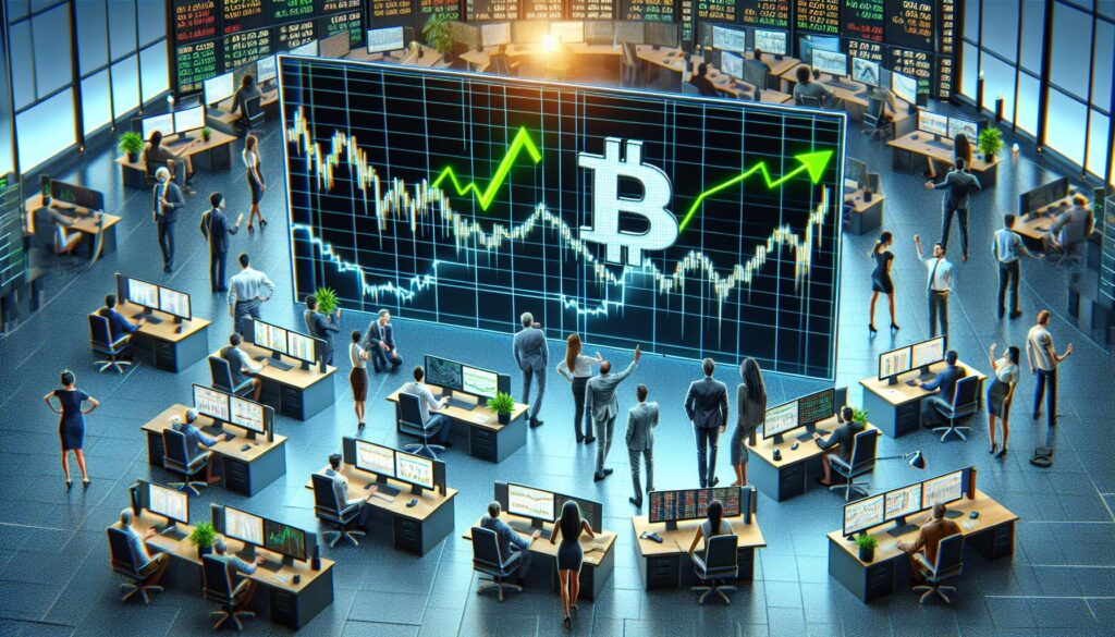 Traders capitalize on market decline in cryptocurrency rebound
