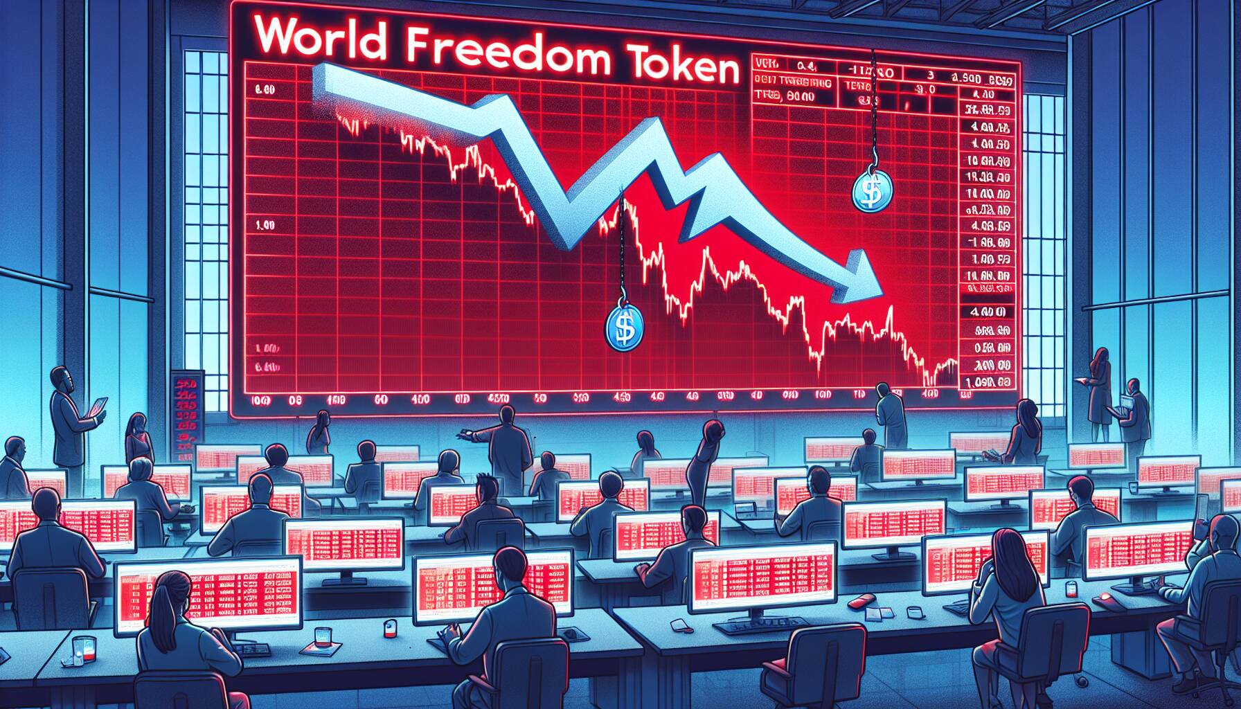 Trump's World Liberty Token Plummets on First Day of Trading
