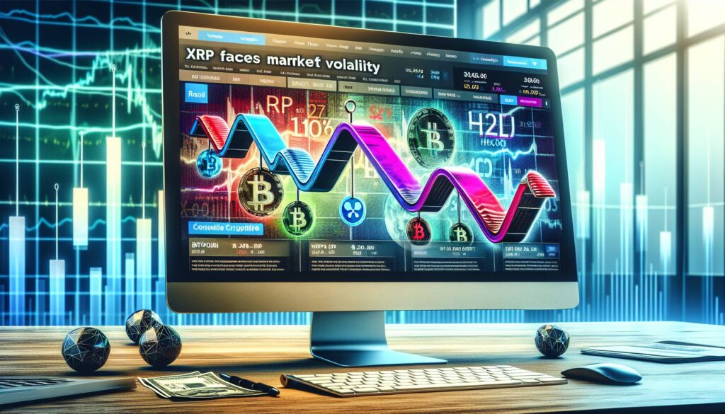 XRP faces sell-off pressure amid market volatility
