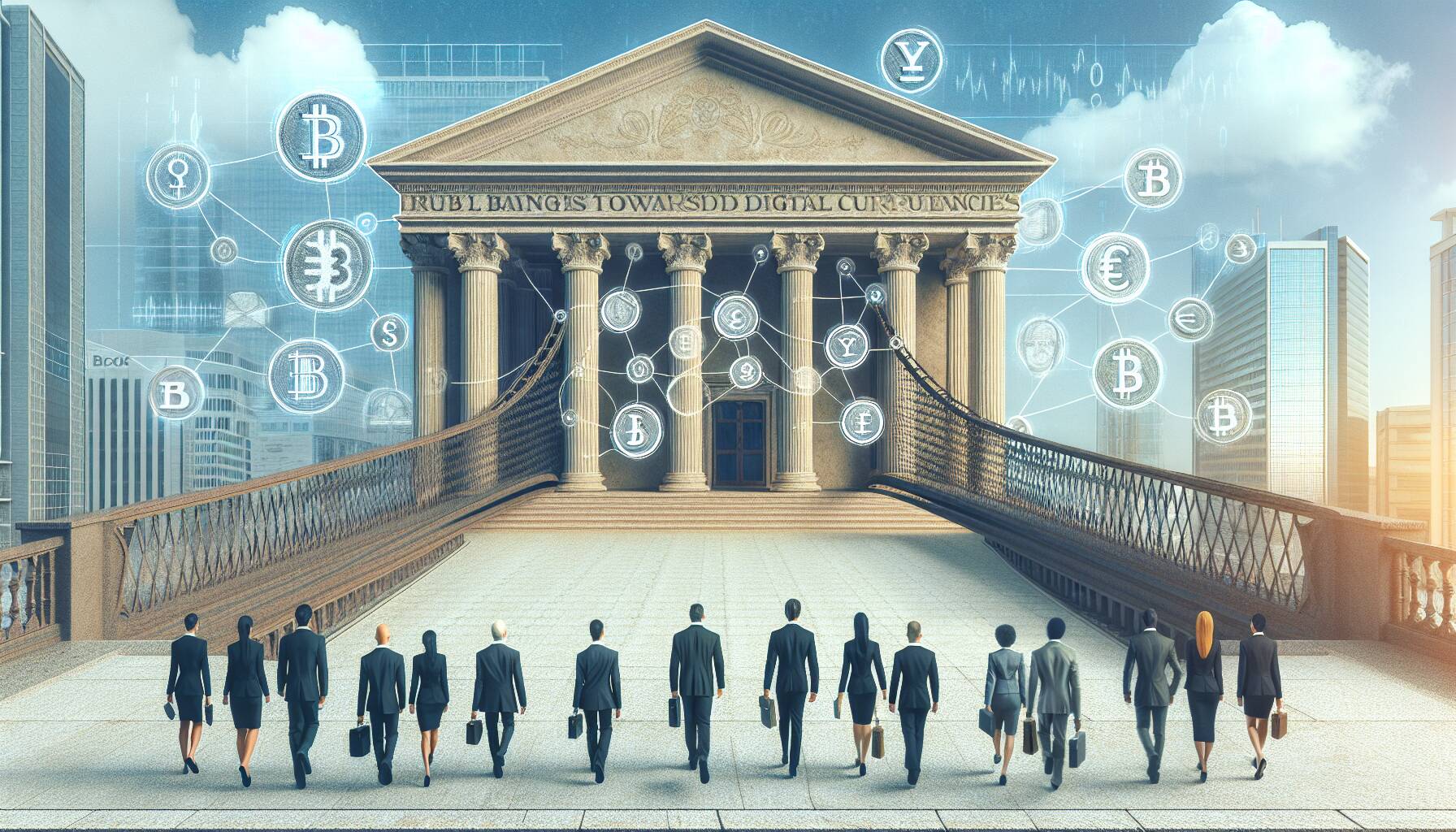 Banking's cautious move toward digital currencies