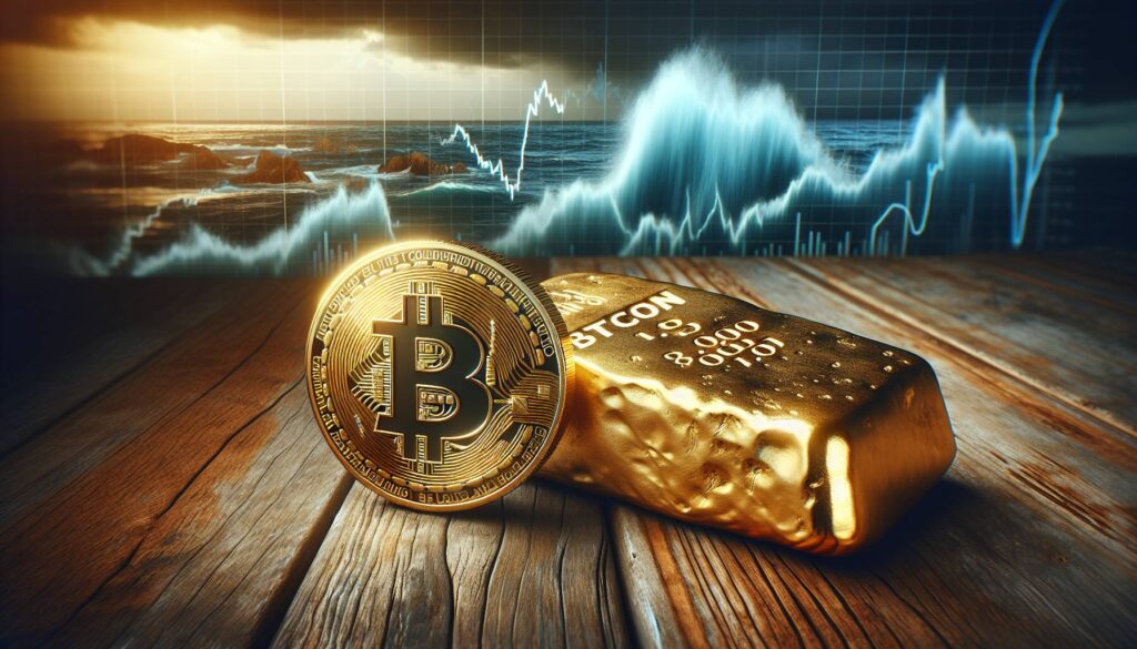 Bitcoin and gold correlation in uncertain times