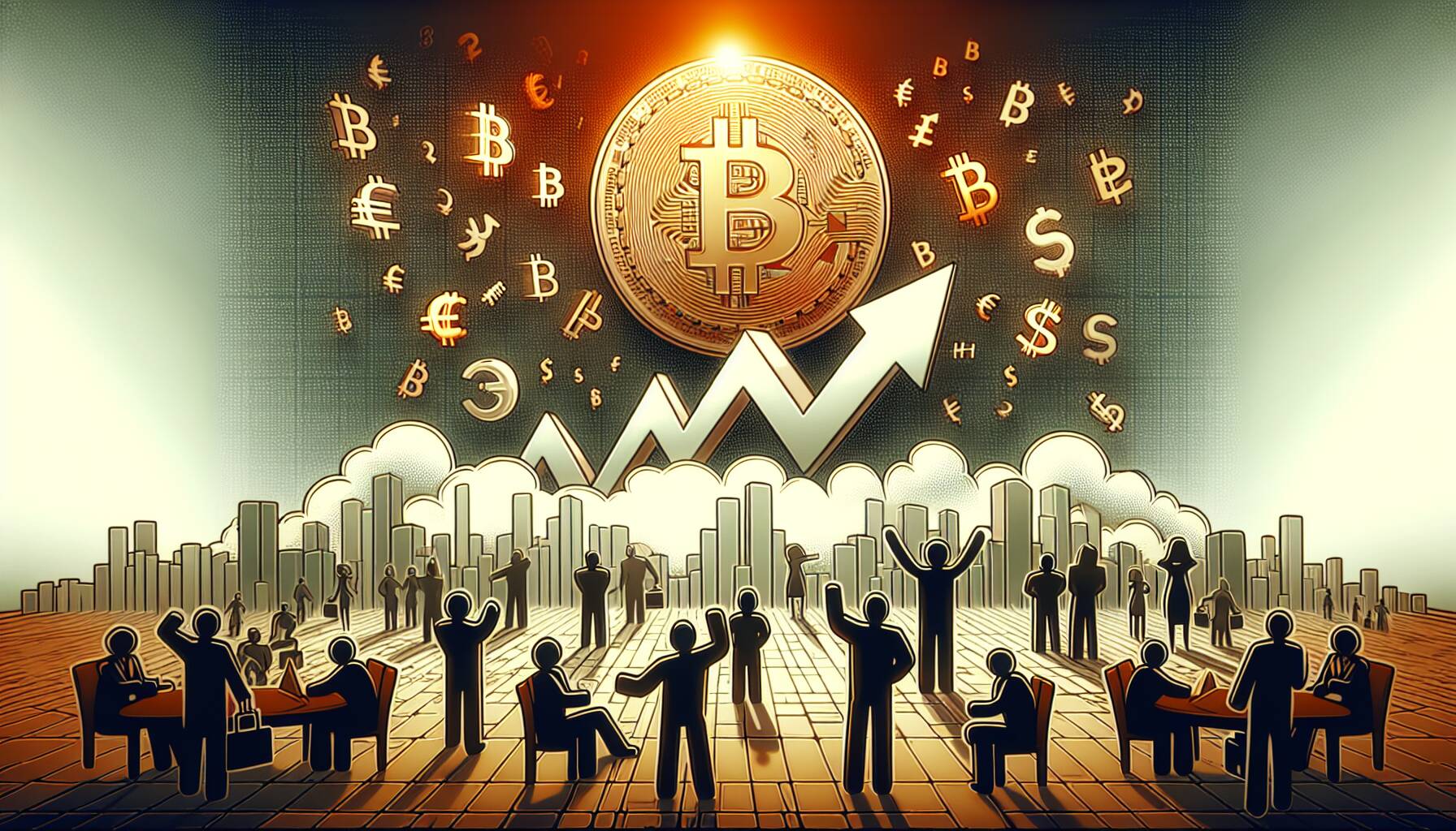 Bitcoin Approaches Record as ‘Debasement’ Trade Spurs Risk Rally - Bloomberg.com