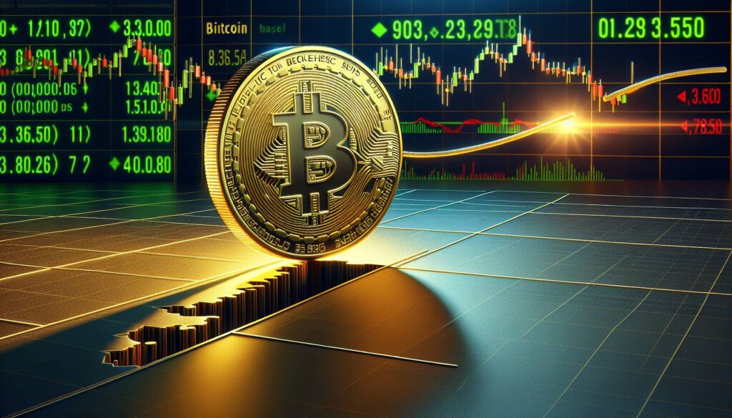 Bitcoin at a critical support level