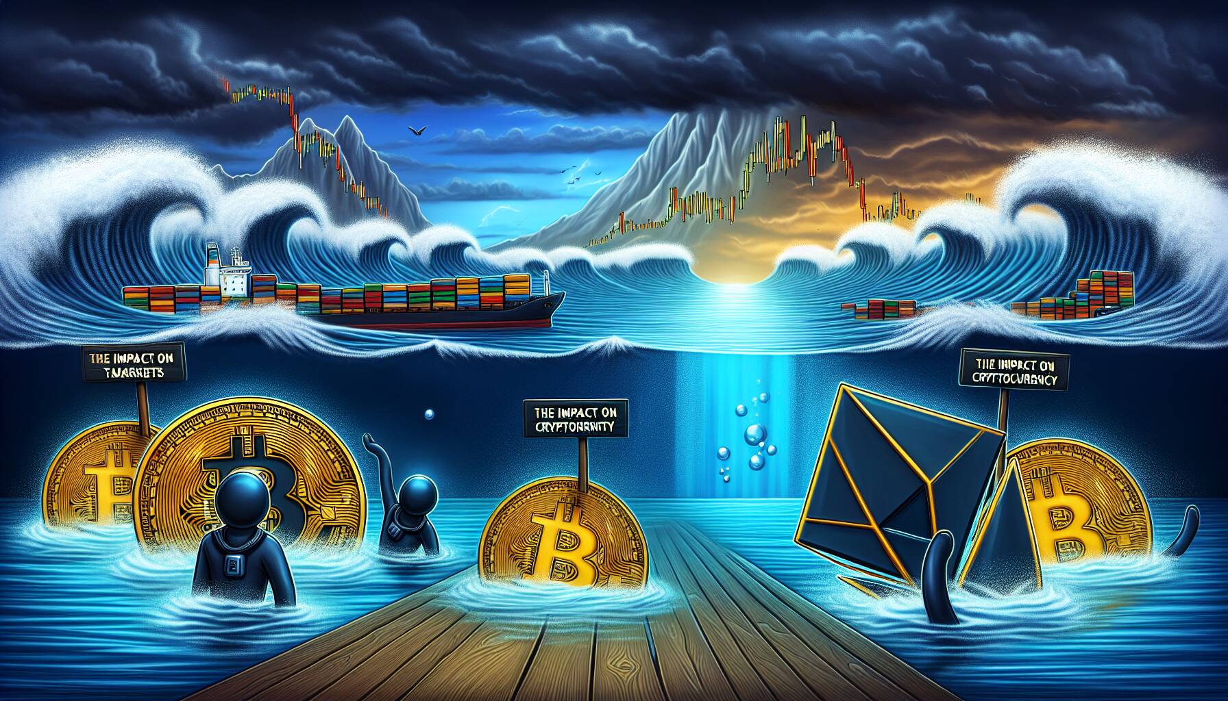 Bitcoin Ethereum Dive Alongside Stocks as Trump Threatens 'Massive' China Tariffs - Decrypt: The Impact on Cryptocurrency Markets