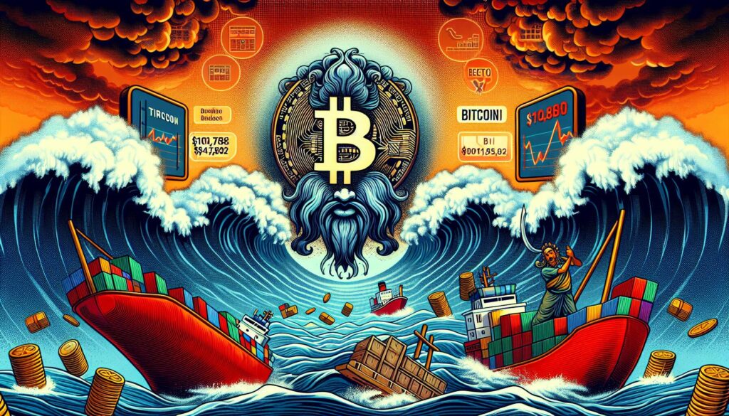 Bitcoin Extends Decline to $104,782 as Trump Escalates U.S.-China Trade War - The Hindu
