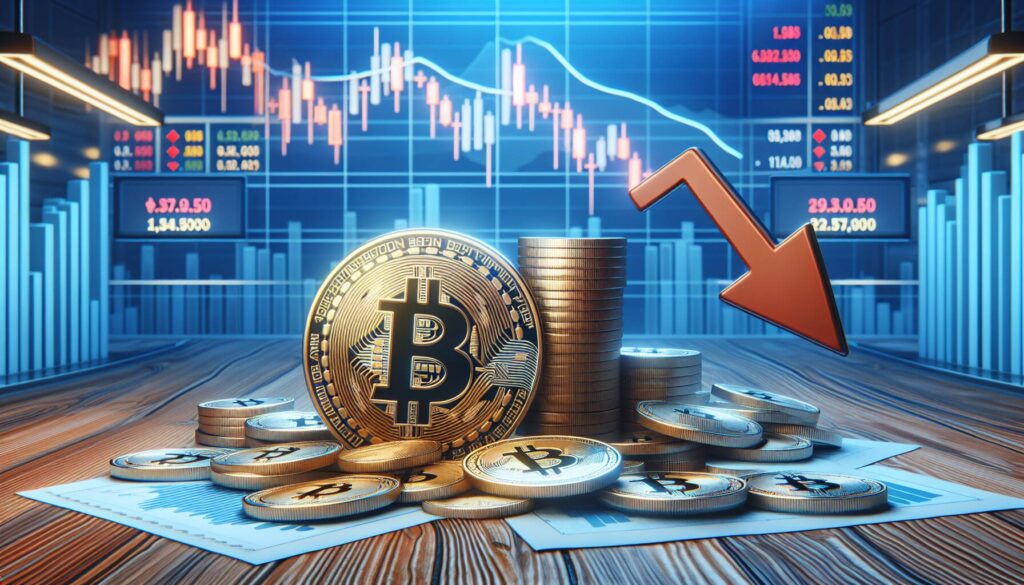 Bitcoin faces potential downturn as market indicators signal weakness