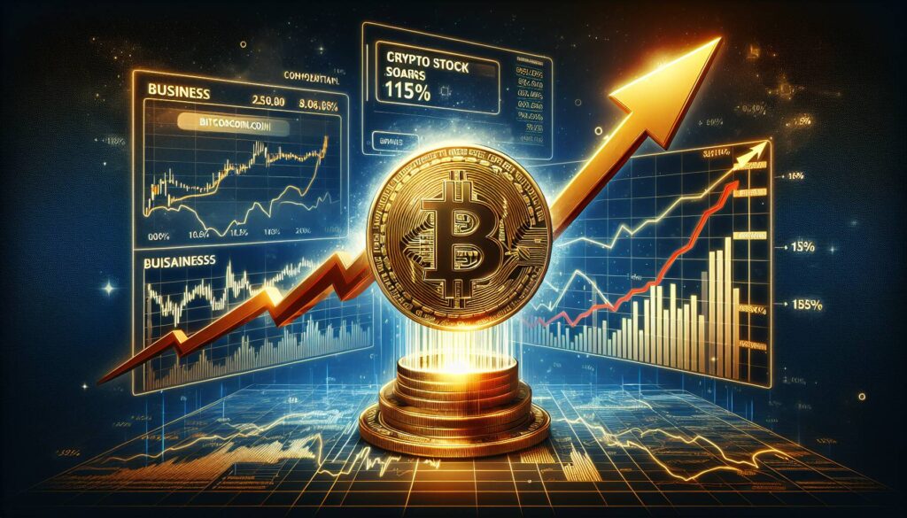 Bitcoin Hits 2-Month High Near $120k, This Crypto Stock Soars 150% - Investor's Business Daily
