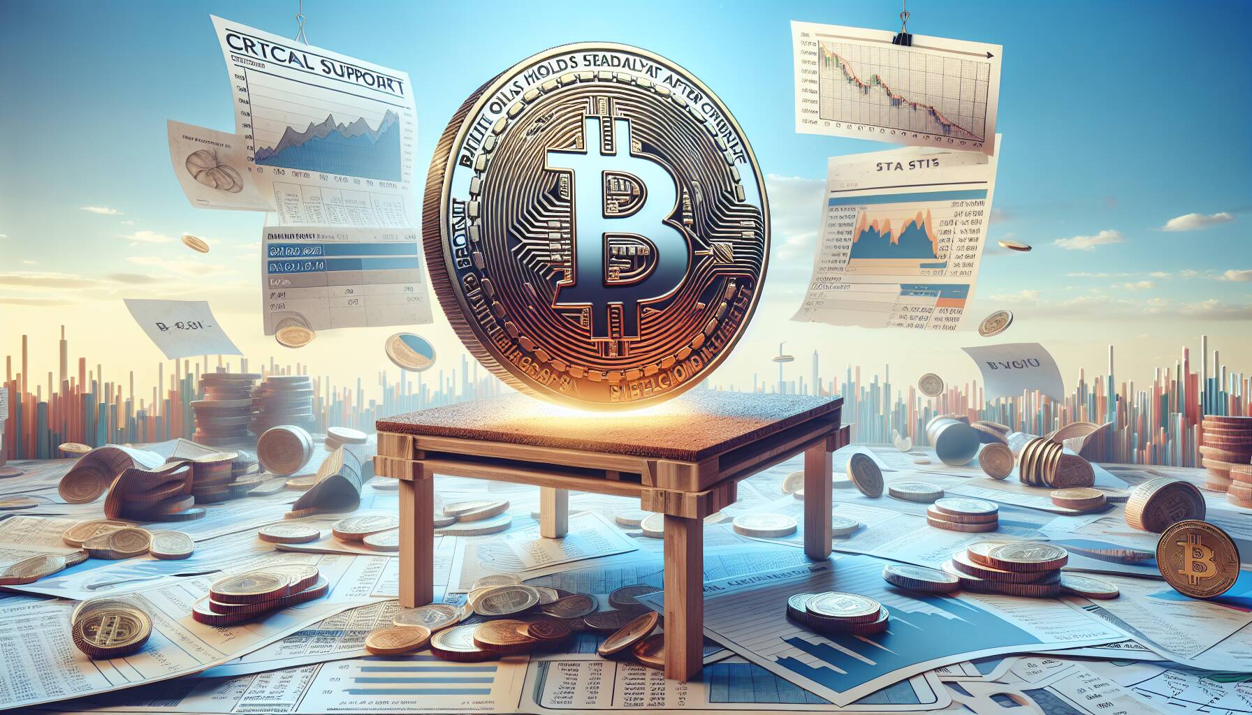 Bitcoin holds steady at critical support after significant sell-off