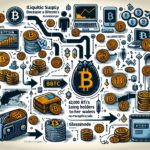 Bitcoin illiquid supply declines as 62,000 BTC moves out of long-term holder wallets: Glassnode - theblock.co