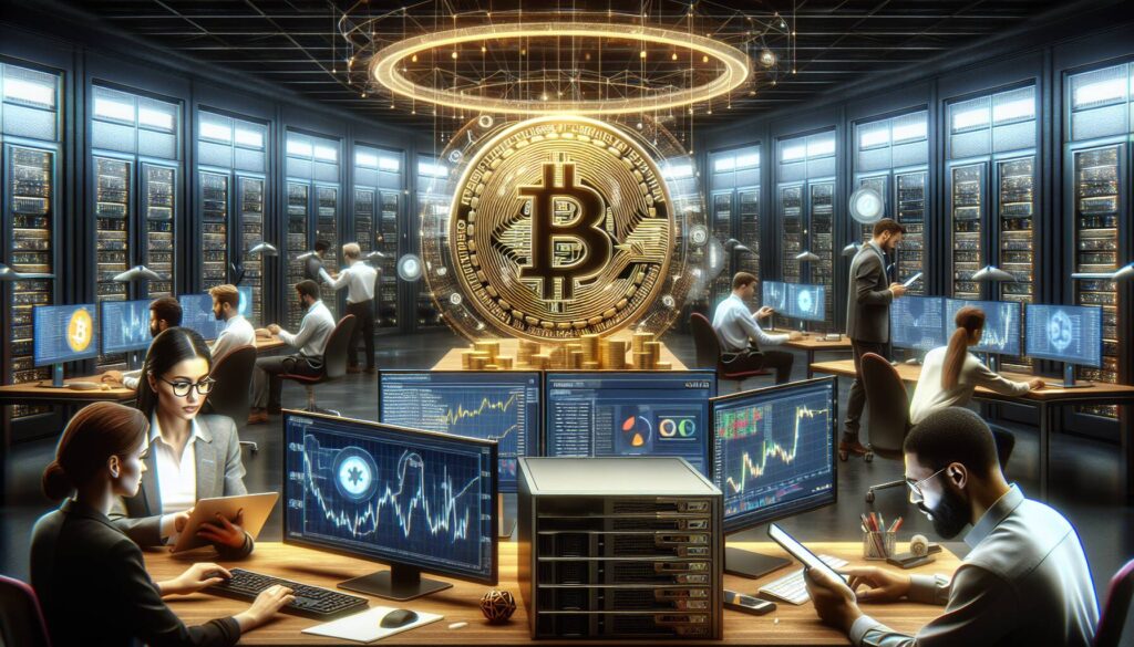 Bitcoin miners see market cap surge despite profitability challenges
