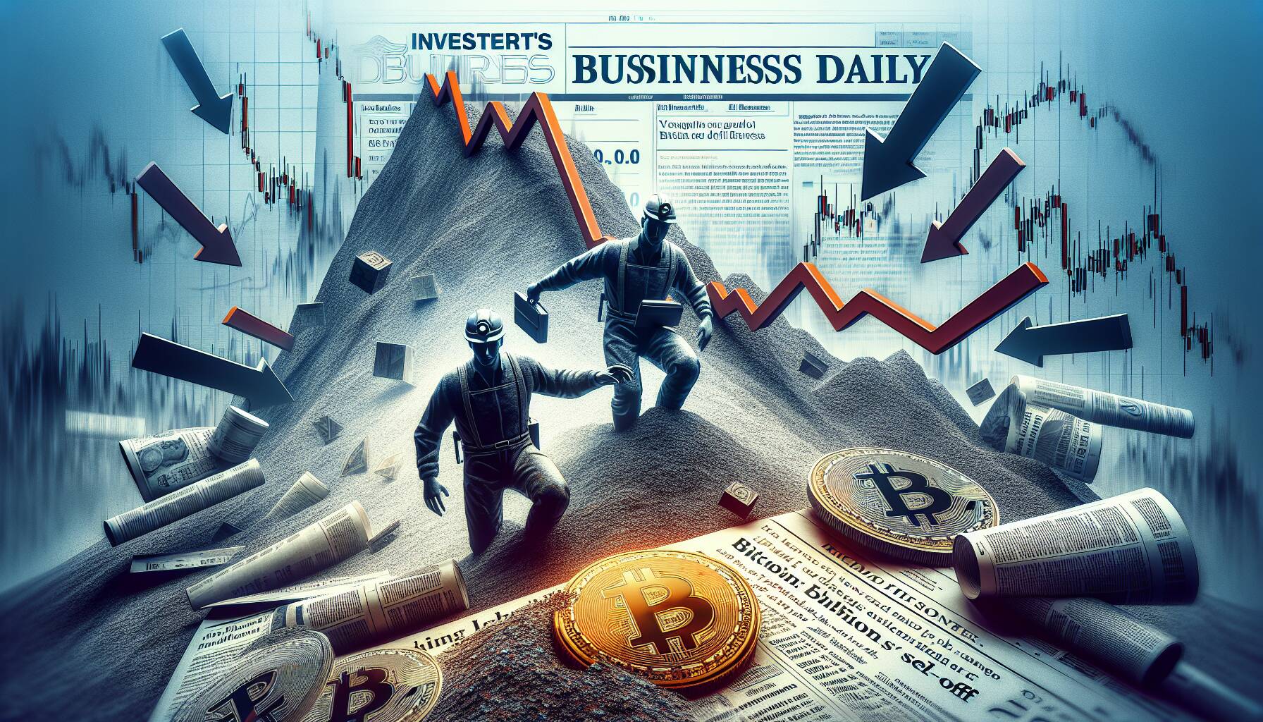 Bitcoin Sell-Off Continues, These Miners Tumble Amid Two Pieces Of News - Investor's Business Daily