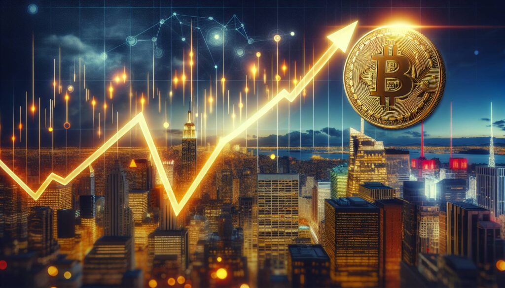 Bitcoin soars to new heights amid favorable market conditions