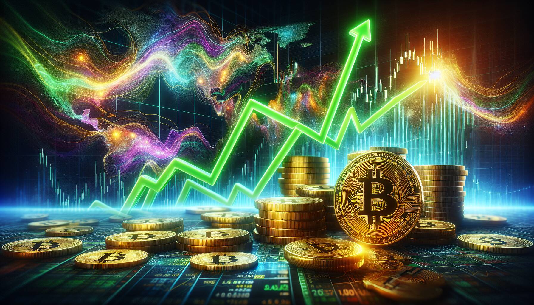 Bitcoin's rise amid market shifts and volatility