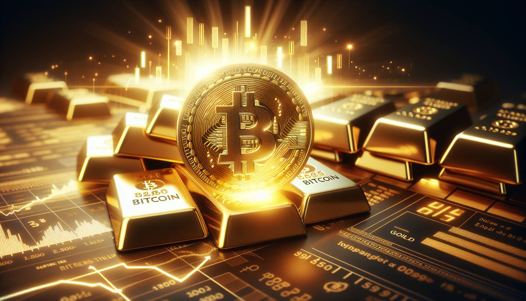 Bitcoin's rise as a competitor to gold