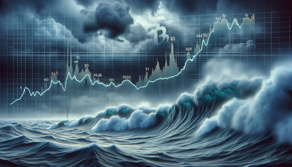 Bitcoin's volatility amid market fluctuations