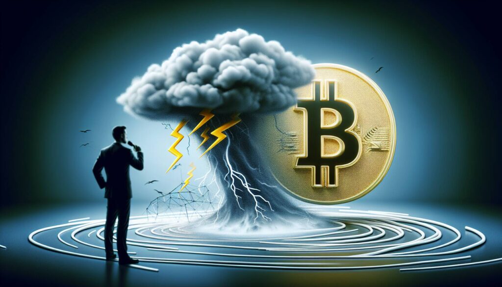 BTC faces challenges but shows resilience amid Powell's comments