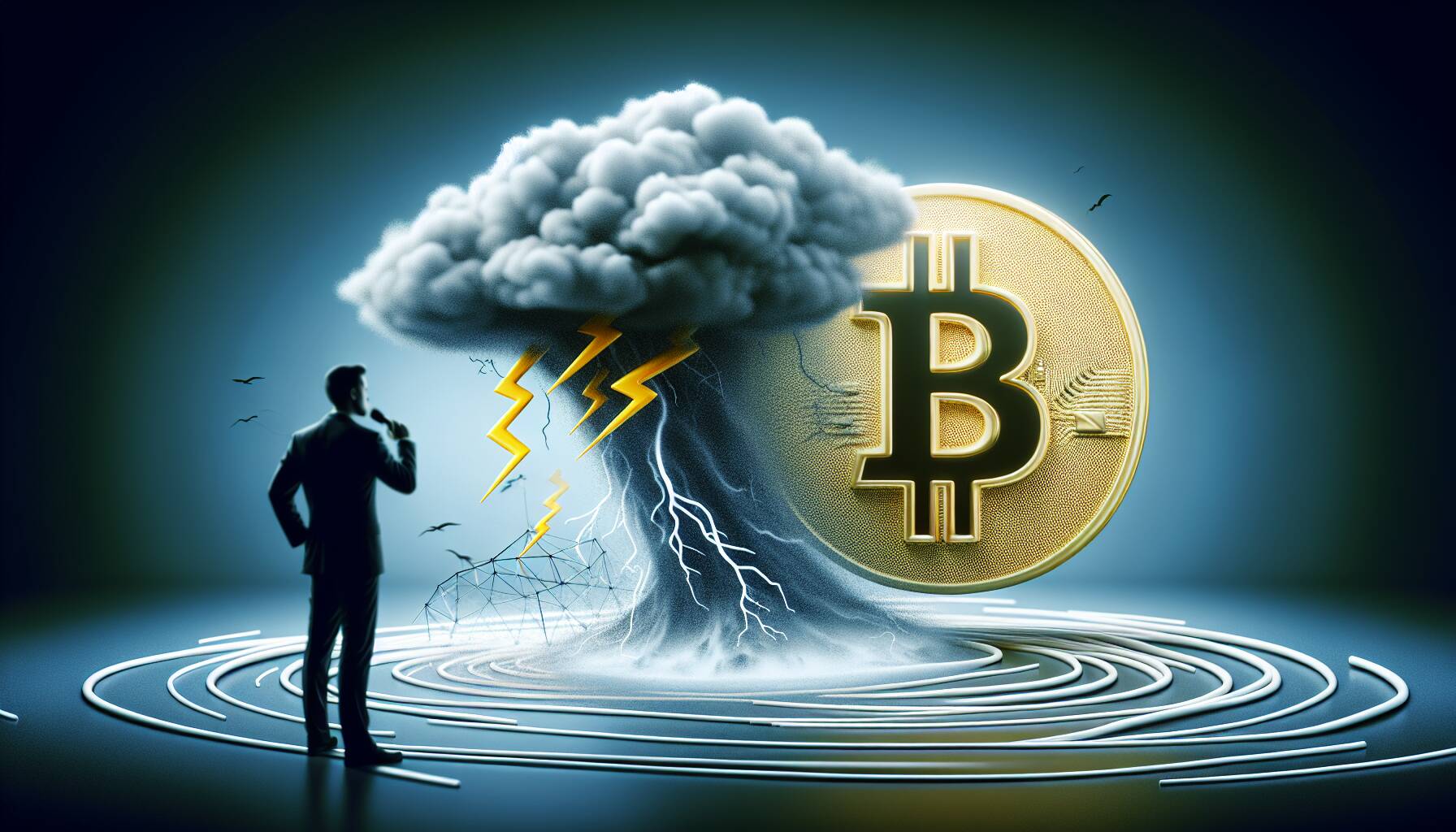 BTC faces challenges but shows resilience amid Powell's comments