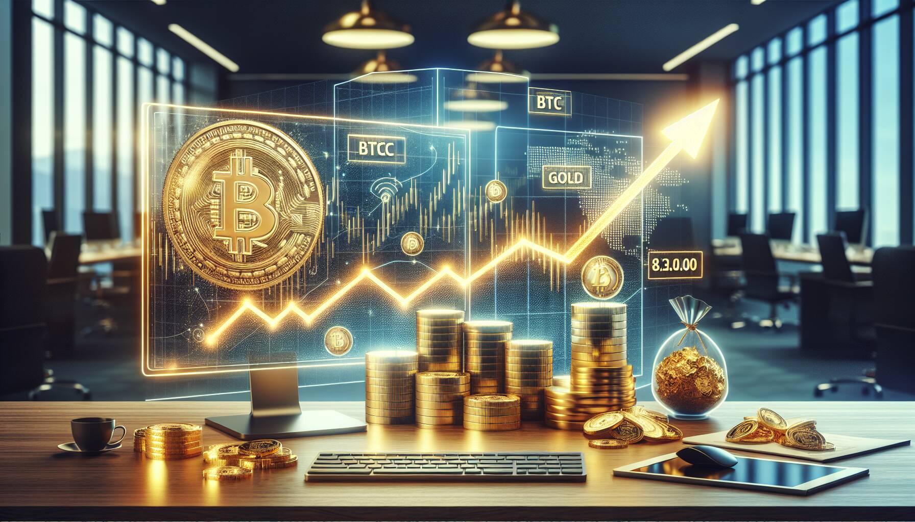 BTC/gold ratio reaches oversold level, signaling investment opportunities