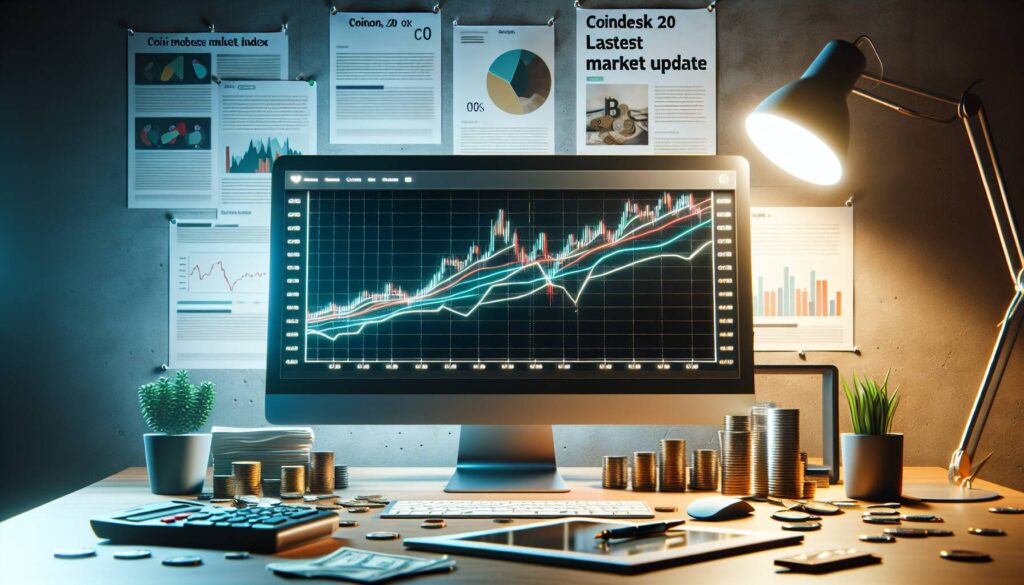 CoinDesk 20 Index shows mixed performance in latest market update