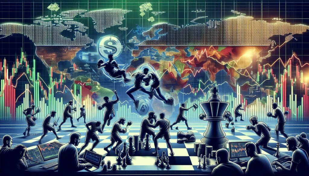 Competitive dynamics in the USDC trading environment