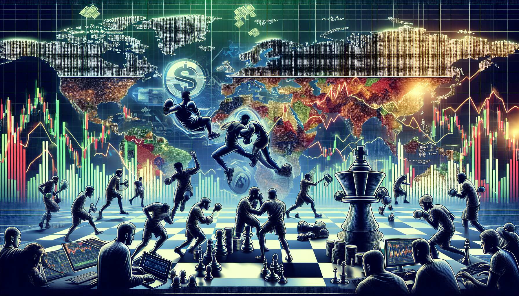 Competitive dynamics in the USDC trading environment