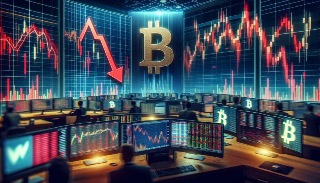 Crypto market faces turmoil as Bitcoin triggers massive liquidations