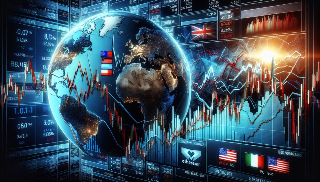 Crypto market turmoil amid trade tensions