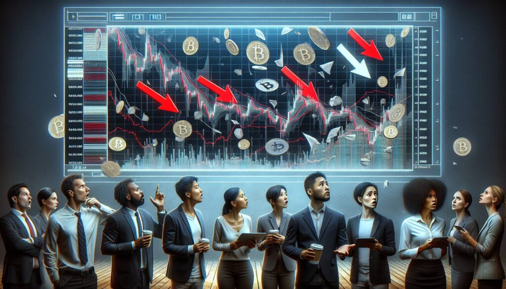 Crypto market turmoil and cautious sentiment amid altcoin losses