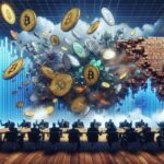 Crypto market turmoil following Trump's tariff announcement