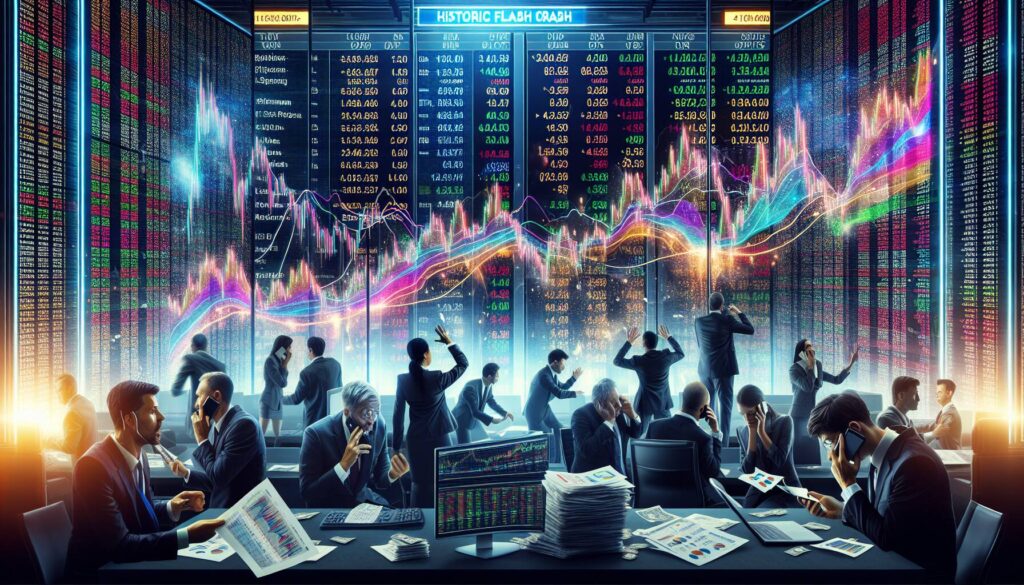 Crypto market turmoil leads to historic flash crash