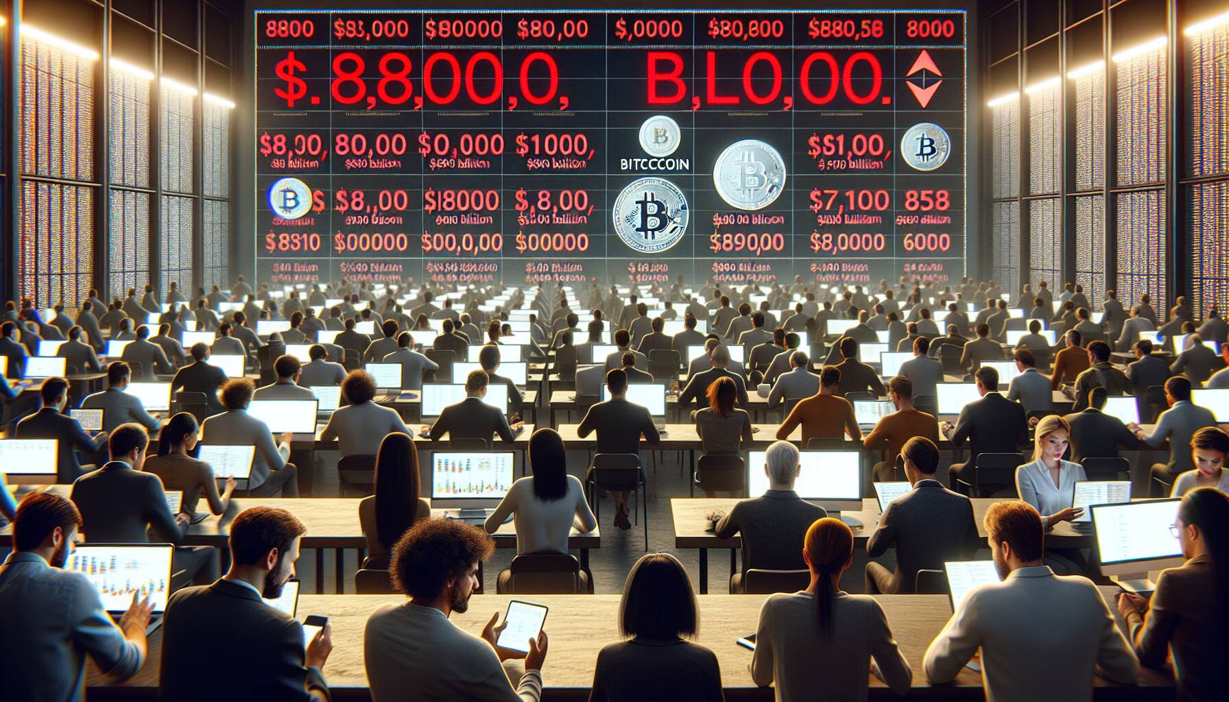 Crypto Traders Shun Altcoins, Unveiling $800 Billion Shortfall