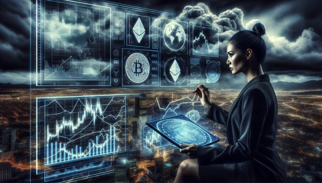 Cryptocurrency market faces downturn amidst economic uncertainty
