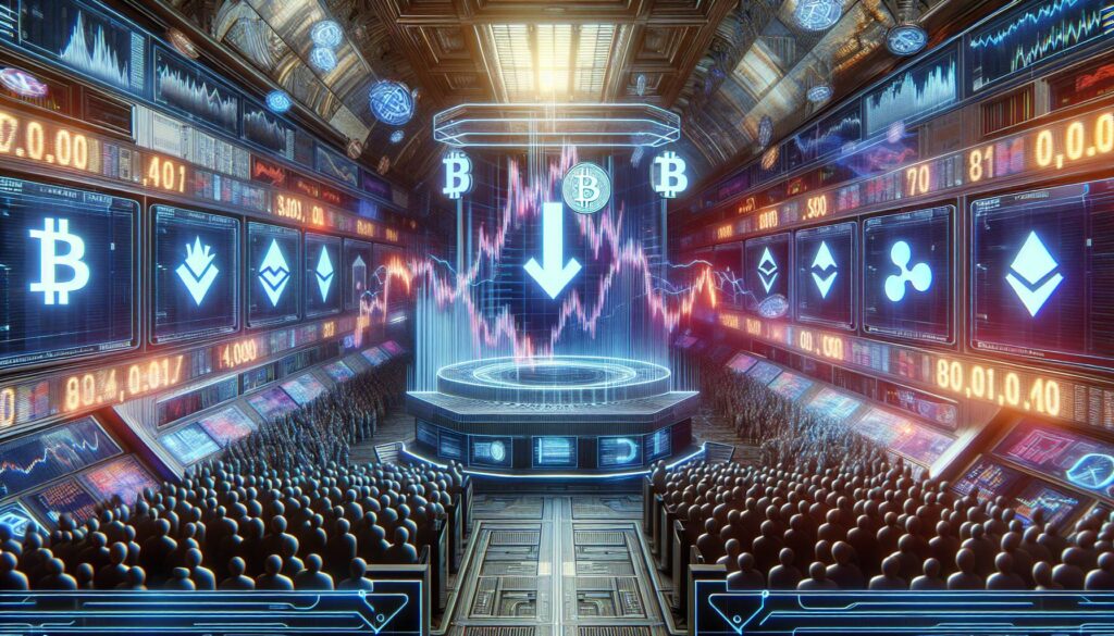 Cryptocurrency market reacts to labor market concerns and Fed policies