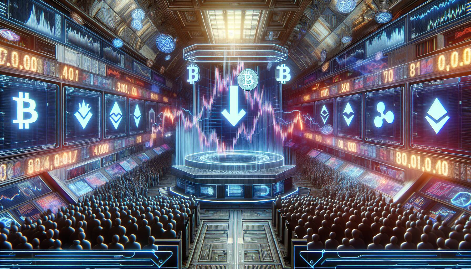 Cryptocurrency market reacts to labor market concerns and Fed policies