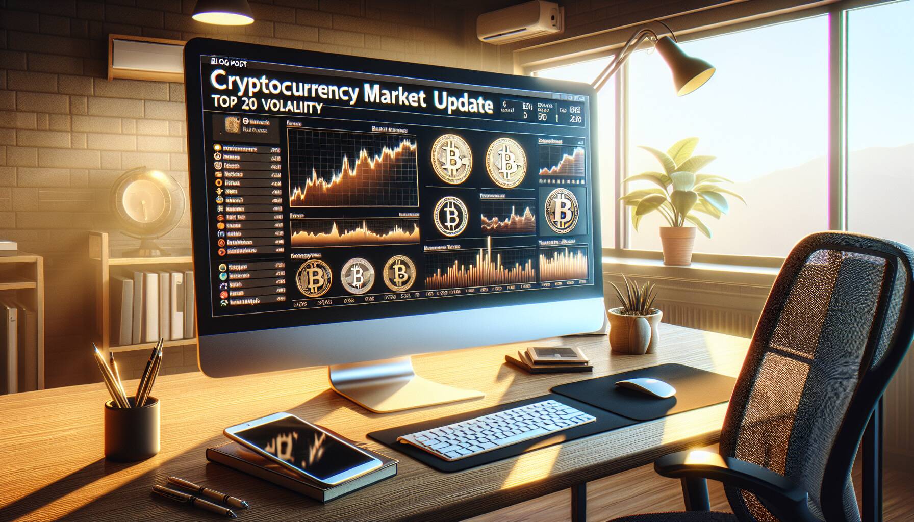Cryptocurrency market update: CoinDesk 20 volatility