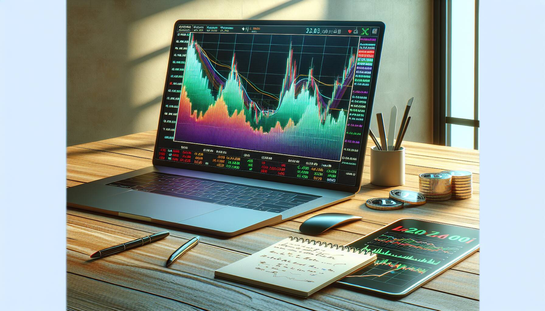 Current standing of the CoinDesk 20 Index
